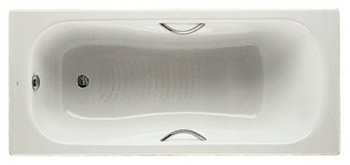 Стальная ванна Roca Princess 170x70 с ручками 
