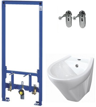 Инсталляция Grohe Rapid SL 38553 + биде Sanindusa Cetus  
