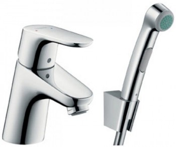 Смеситель Hansgrohe Focus E2 31926000 для раковины с гигиеническим душем