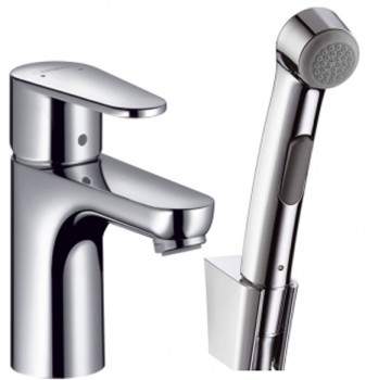 Смеситель Hansgrohe Talis E2 31165000 для раковины с гигиеническим душем