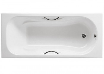 Ванна чугунная Roca Malibu 170х75 с ручками