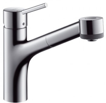 Смеситель Hansgrohe Talis S 32841000 для кухни с выдвижным душем
