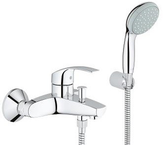 Смеситель Grohe Eurosmart New 33302002 для ванны и душа с гарнитуром