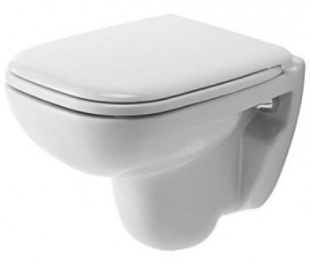 Подвесной унитаз Duravit D-Code 221109 с сиденьем укороченный