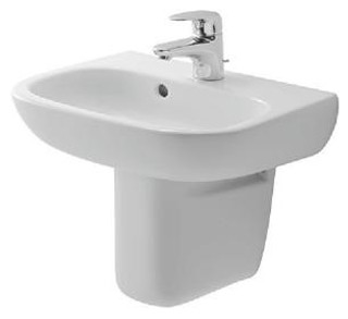 Раковина с полупьедесталом Duravit D-Code 070545 45*34