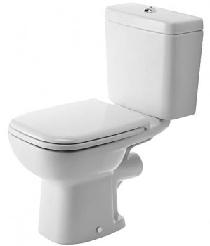 Унитаз Duravit D-Code 211109 + 092710 с микролифтом