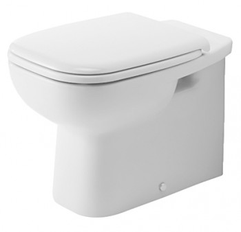Приставной унитаз Duravit D-Code 211509 с сиденьем 