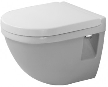 Подвесной унитаз Duravit Starck 3 220209 с микролифтом укороченный